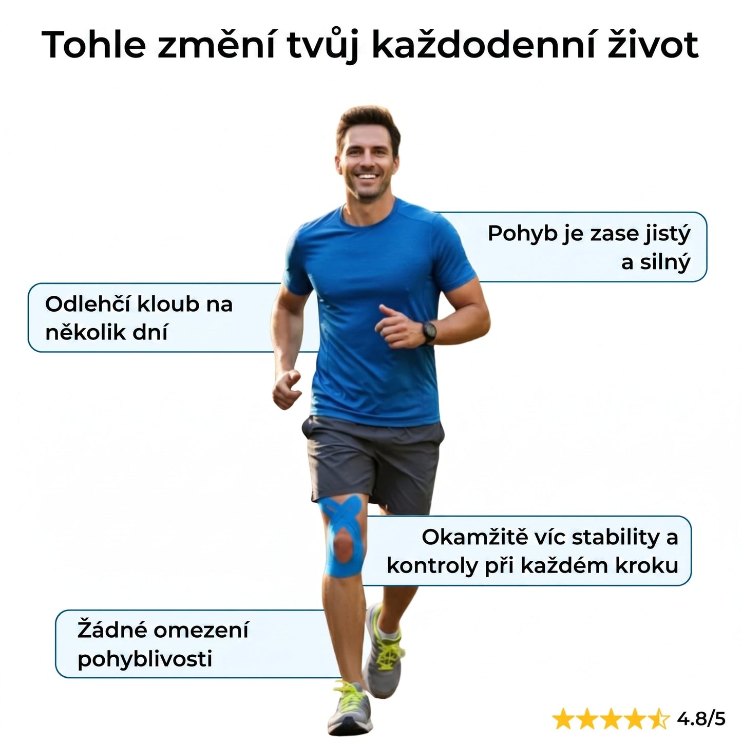 Zrevlika™ – Kolenní kloub – 10 kusů